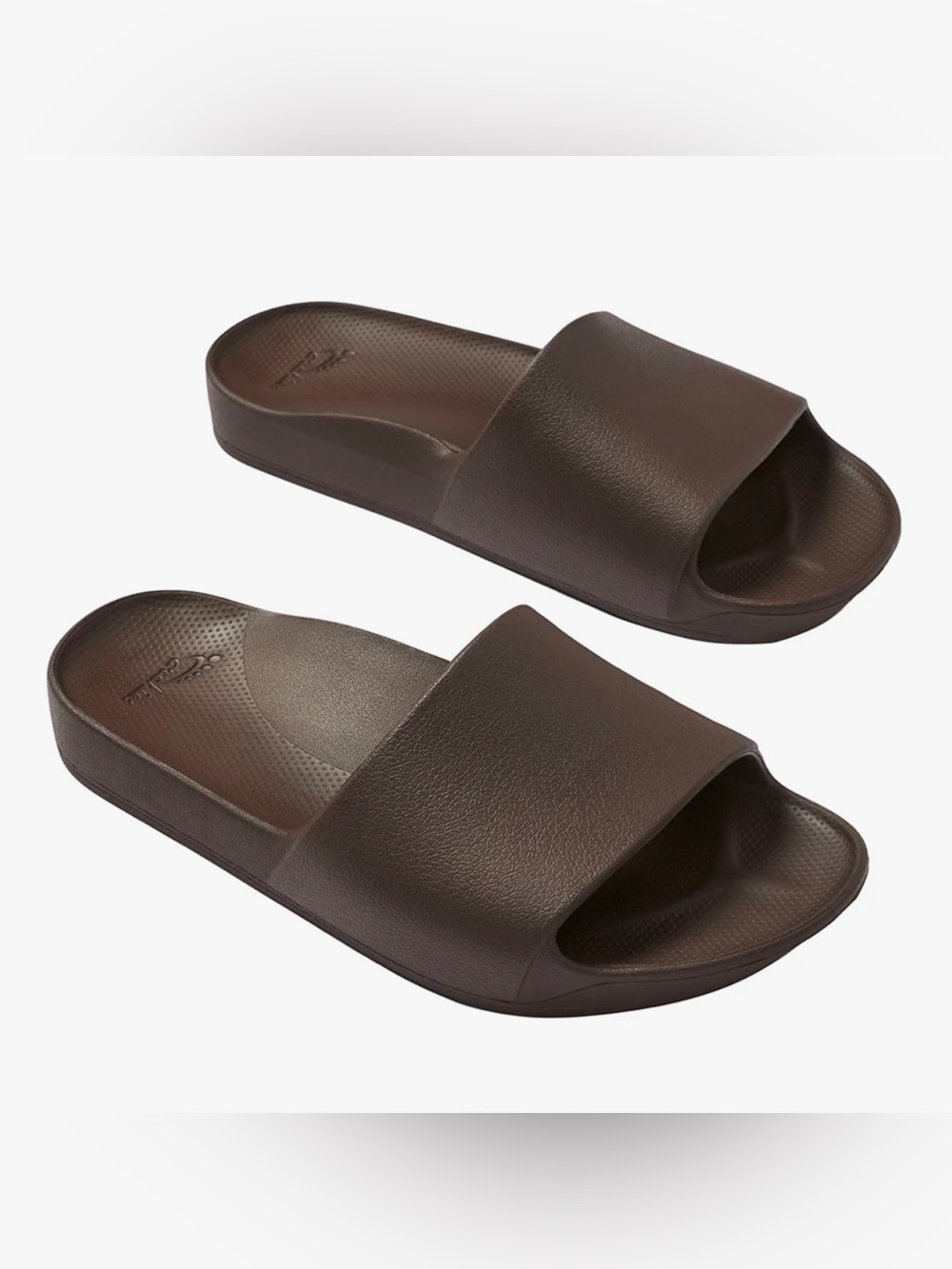 Archies Unisex Comfort Slides – Brown - Picture 3 of 7